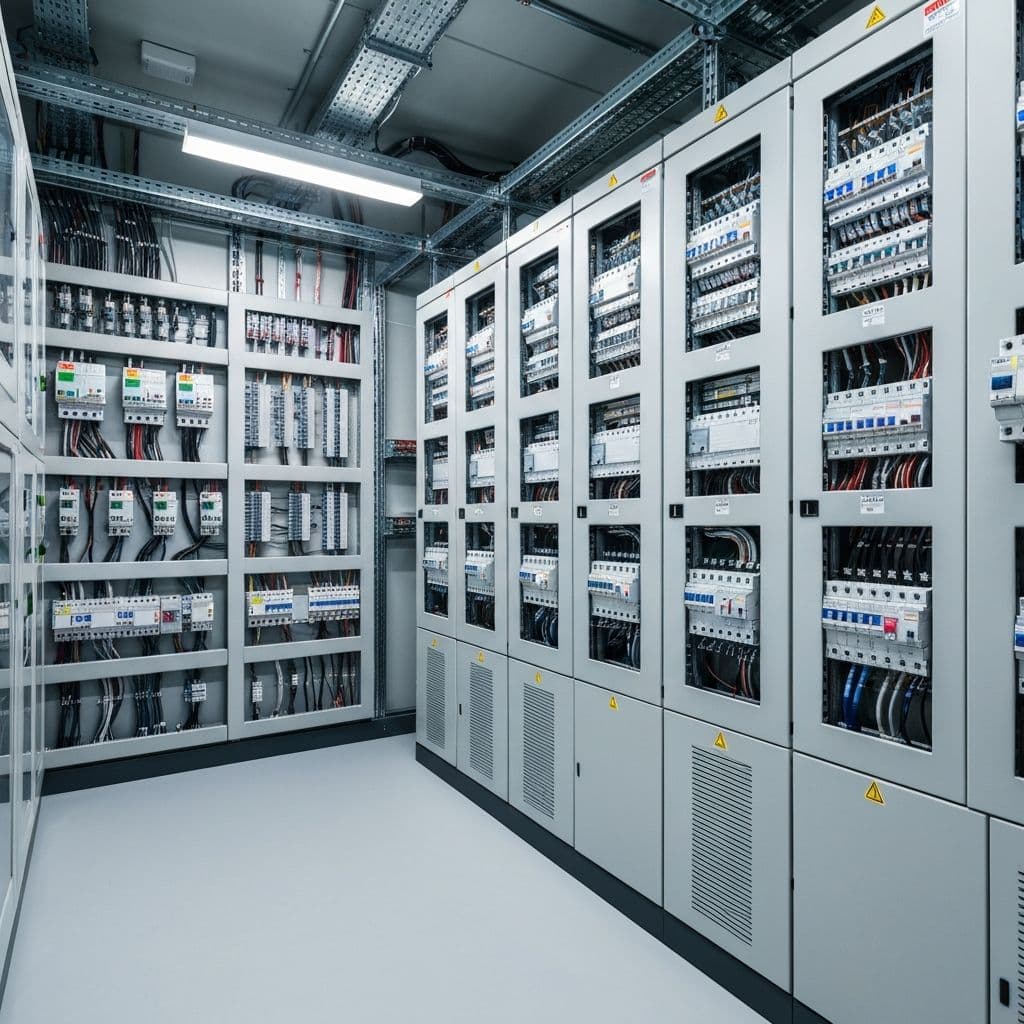 Salle électrique commerciale