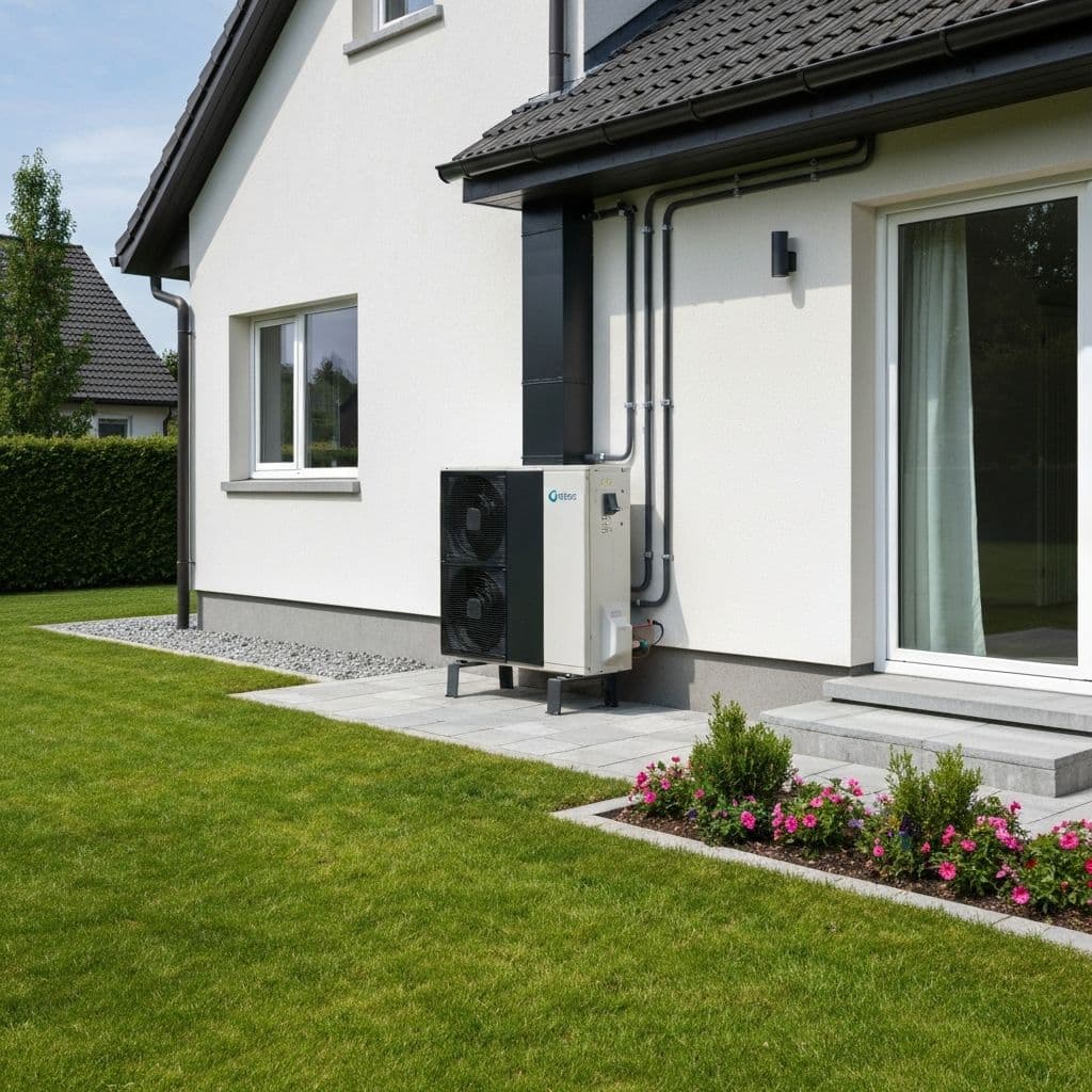 Technicien HVAC au travail